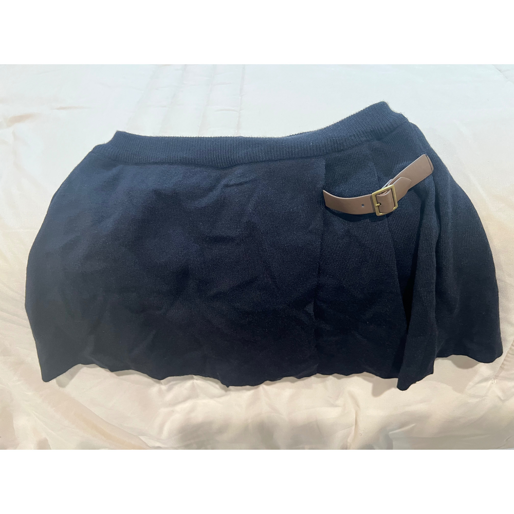 Fashion nova Y2K Skort in Black